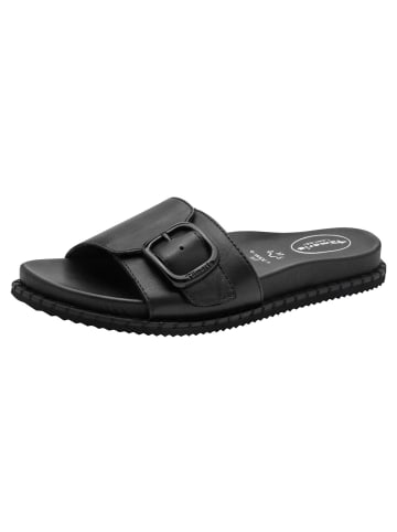 Tamaris WIDE FIT Pantolette in BLACK NAPPA