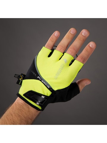 Chiba Gel Premium - Radhandschuhe neon