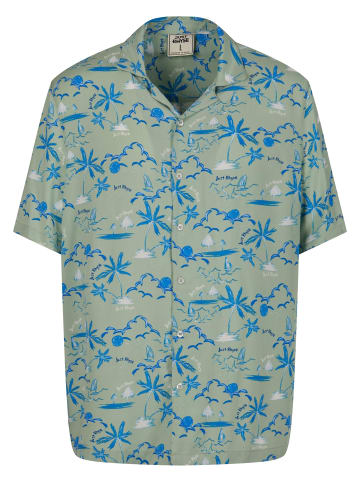 Just Rhyse Just Rhyse Herren Just Rhyse Shirt Waikiki in green colored