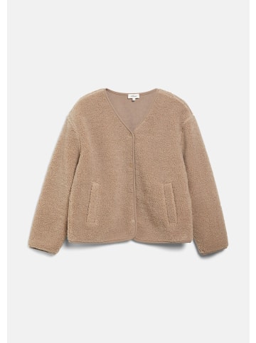 s.Oliver Sweatshirt Jacke in 9625_hellbraun