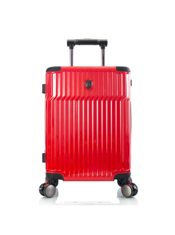 Heys Tekno 4 Rollen Kabinentrolley S 53 cm Laptopfach in red
