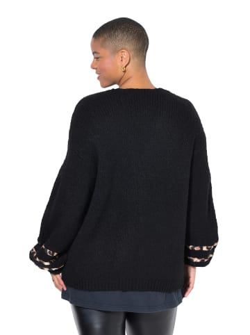 Studio Untold Strickjacke in schwarz