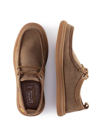 Camel Active Bootsschuhe aus Leder in Beige