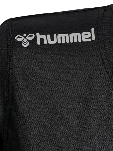 Hummel Hummel T-Shirt Hmlrun Laufen Damen Atmungsaktiv Leichte Design in BLACK