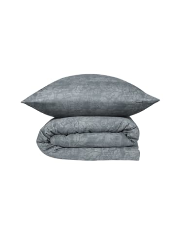 Schiesser Feinbiber-Bettwäsche-Set Missy in Grau