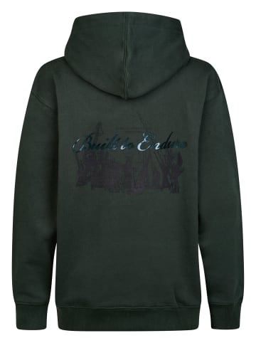 Petrol Industries Lockerer Hoodie in Steelrun in Grün