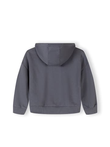 Minoti 2-tlg Langarmshirt & Hose 30FLEECE159 in rauchblau