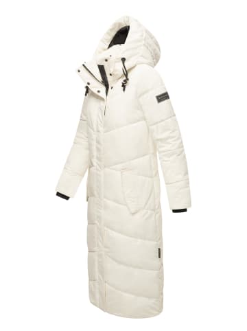 Navahoo Steppmantel Hingucker XIV in Off White