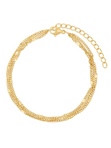Steel_Art Layering Armkette für Frauen Deliah goldfarben in Goldfarben