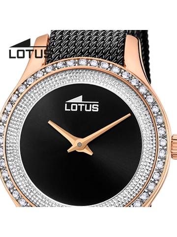 Lotus Chronograph-Armbanduhr Lotus Classic schwarz mittel (ca. 31,5mm)