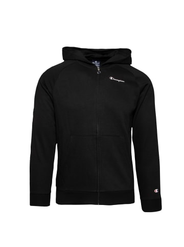 Champion Sweatjacke Hooded Full Zip in schwarz