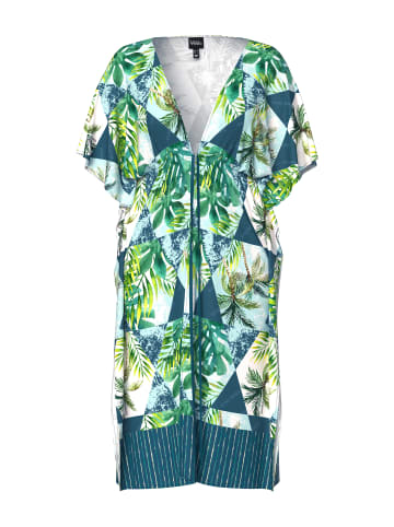 Ulla Popken Strandkleid in dunkles petrol