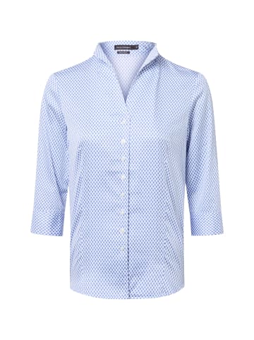 Franco Callegari Bluse in blau weiß - 0064