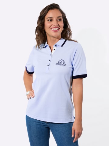 WITT WEIDEN Poloshirt in hellblau