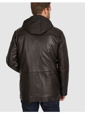 Bugatti Lederjacke BUVILIO in Schwarz