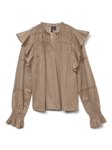Vero Moda Bluse in Silver Mink