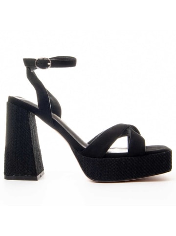 Montevita Sandalen Fersensandale Festsand8 in Schwarz