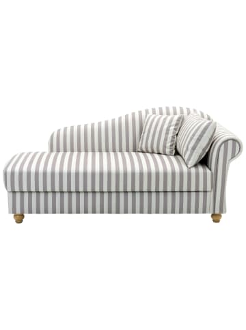 58 aufm Kessel RECAMIERE Armlehne rechts Katrinka Flachgewebe mittelbraun