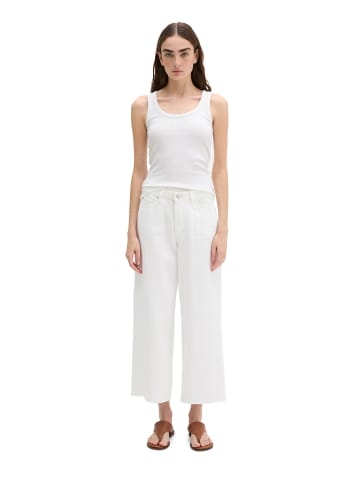 Marc O'Polo Jeans Model Tolva wide culotte in Weiß