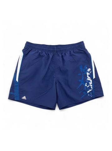 adidas Shorts Linear Graphic in Blau