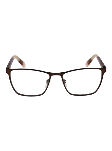 Botaniq Frauen Optische Fassungen Trapezförmig Braun