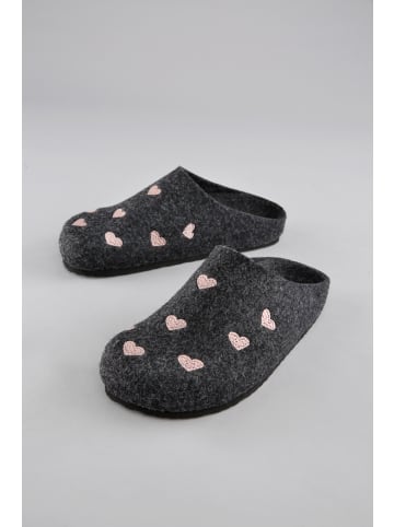 Aniston SHOES Clog in schwarz-rosa