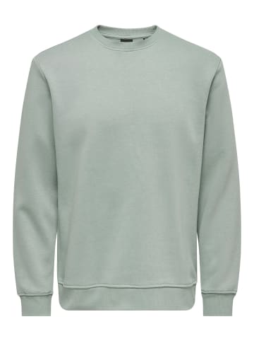 ONLY & SONS Sweatshirt in Chinois Green