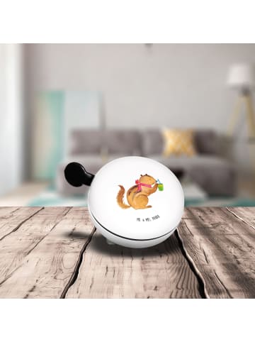 Mr. & Mrs. Panda Fahrrad-Klingel Eichhörnchen Smoothie ohne Spruch in Weiß