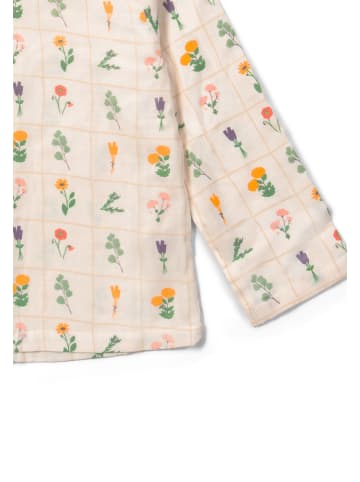 Little Green Radicals Bluse aus Bio-Baumwolle in Creme