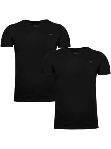 Diesel T-Shirt UMTEE-MICHEAL-TUBE 2er Pack in schwarz