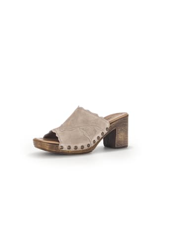 Gabor Fashion Pantolette in beige