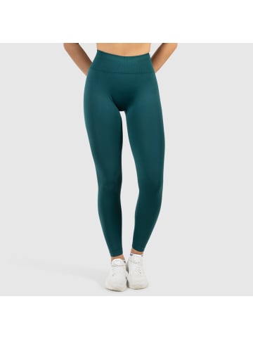 SMILODOX Leggings Amaze Scrunch Pro in Dunkel Grün