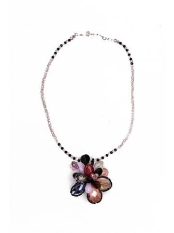 collezione alessandro Kurze Luxus Kette " Hanami " in mehrfarbig