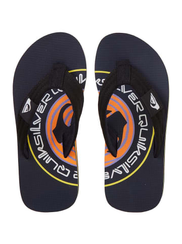 Quicksilver Jugend-Flip-Flops Molokai in Schwarz
