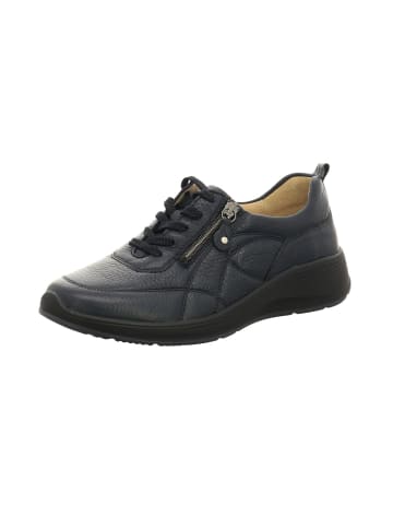 WALDLÄUFER Damenschnürrschuhe halb  Mehrweite HIRSCH in  Blau