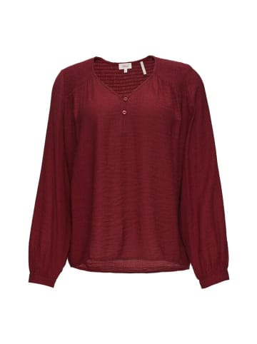 S.OLIVER RED LABEL Langarmbluse in Rot