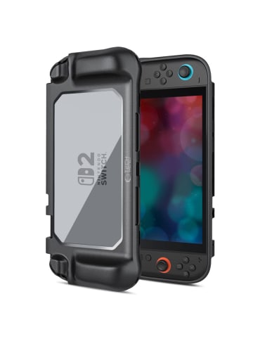TechProtect MagMat Case Nintendo Switch 2 Schwarz/Transparent