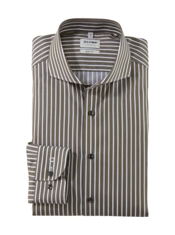 OLYMP  Hemd body fit in Grün