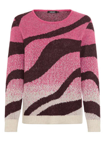 Olsen Pullover in Pink Velvet