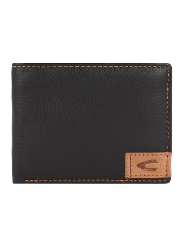 Camel Active California Geldbörse Leder 12,5 cm in schwarz