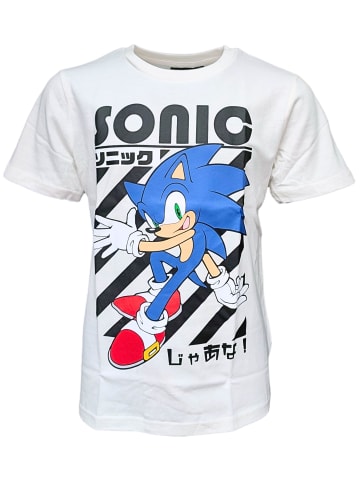 Sonic T-Shirt Sonic The Hedgehog in Weiß