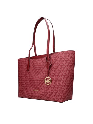 Michael Kors Rot Stoff Schulter Tasche