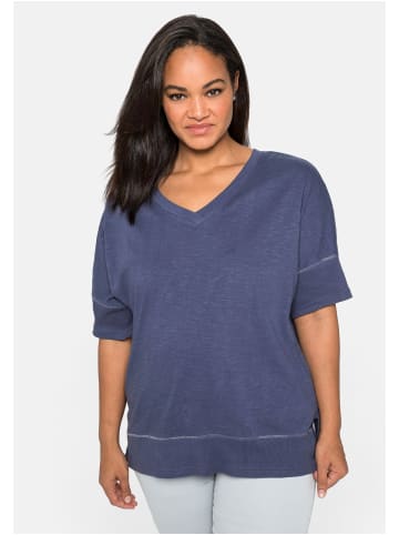 sheego T-Shirt in indigo