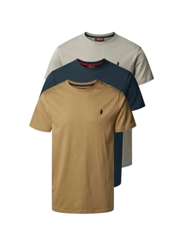 MCS T-shirt MCOhio in Otter-DarkSapphire-Griffin