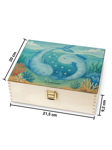 Mr. & Mrs. Panda Tee-Aufbewahrungsbox Sternzeichen Fische Design... in Weiß