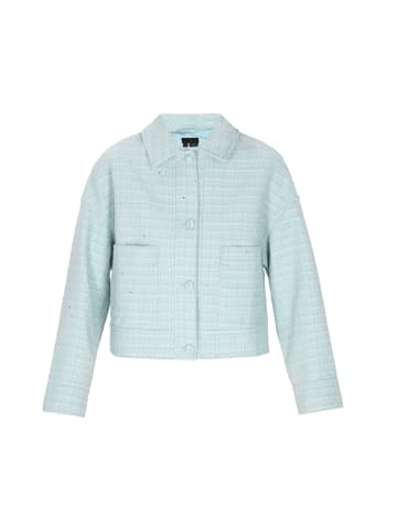 DreiMaster Women Jacket in mint glitter