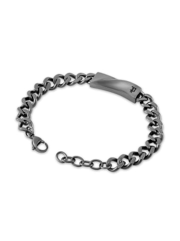Police Herren-Armband Contorto Grau Anthrazit