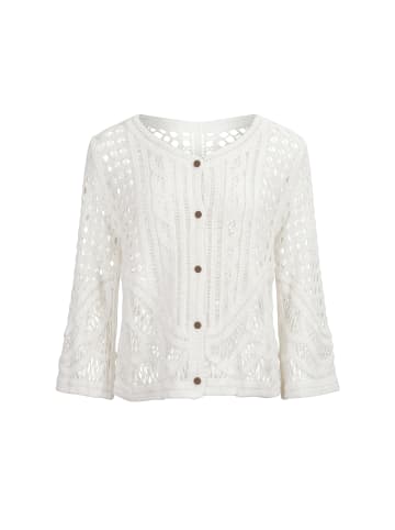 VIRITA Women Cardigan in White