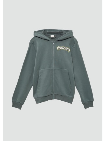 s.Oliver Sweatshirt Jacke in 9515_schiefergrau