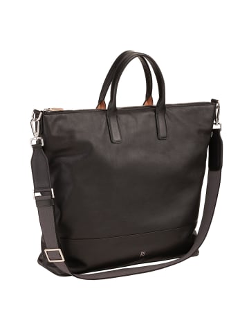 DuDu Judith Shopper Tasche Leder 41 cm in black